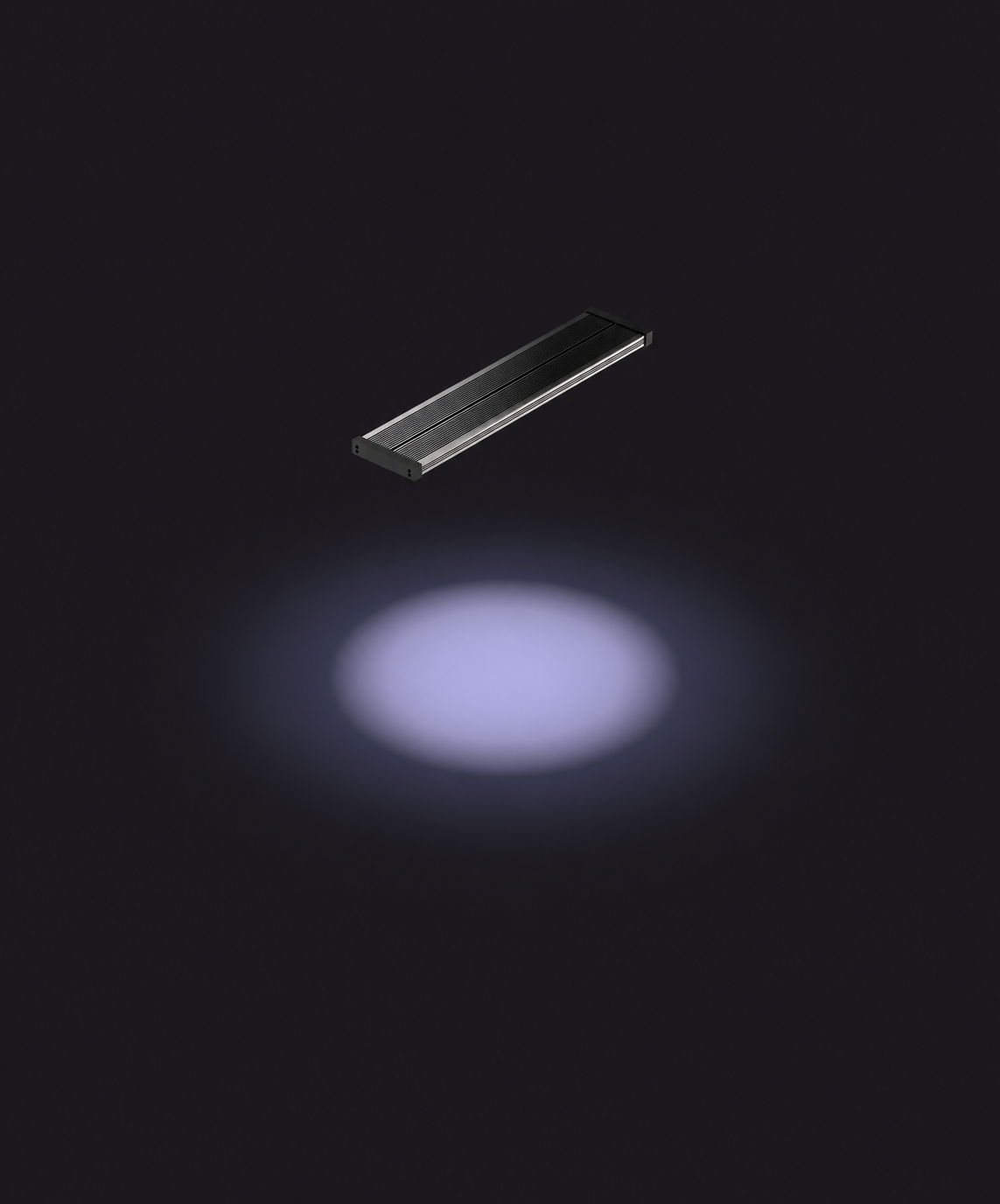 SOLAR light illuminating its basking zone